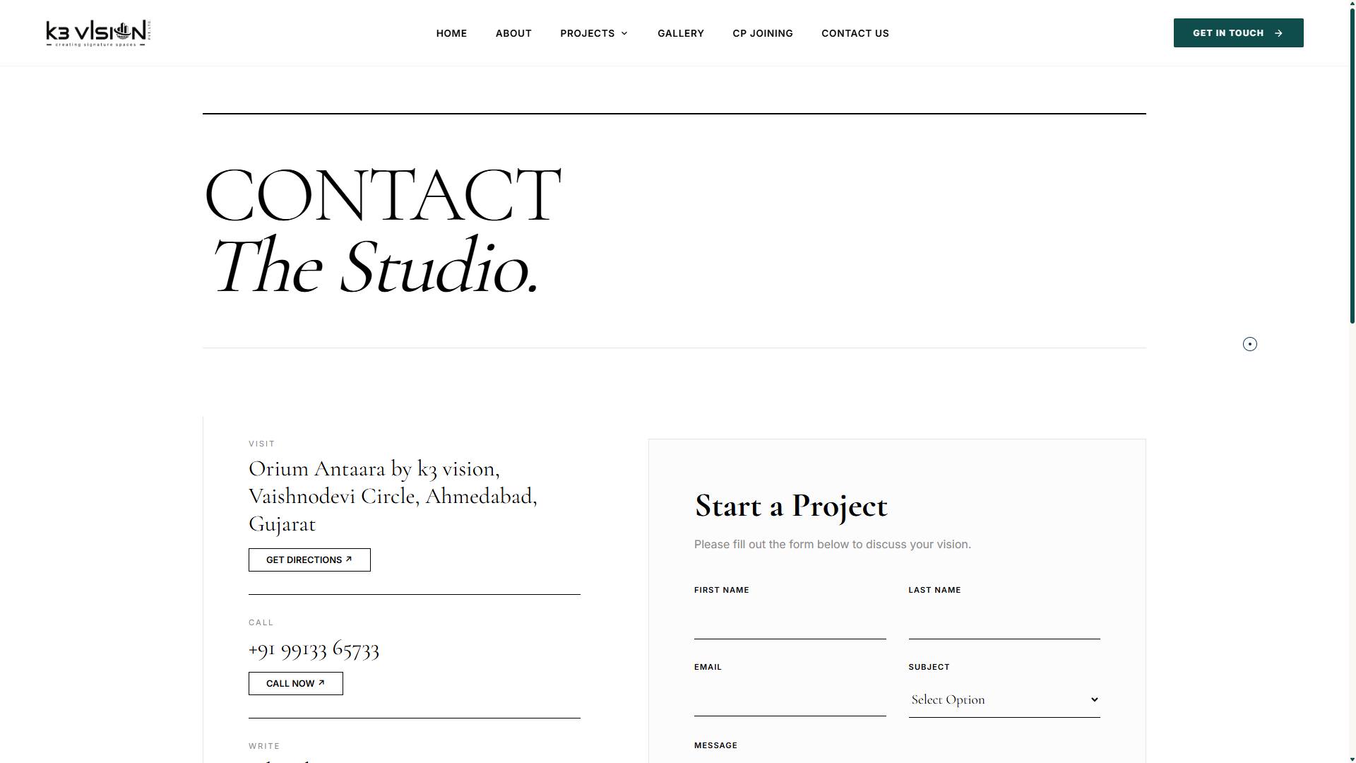 K3 Vision Website