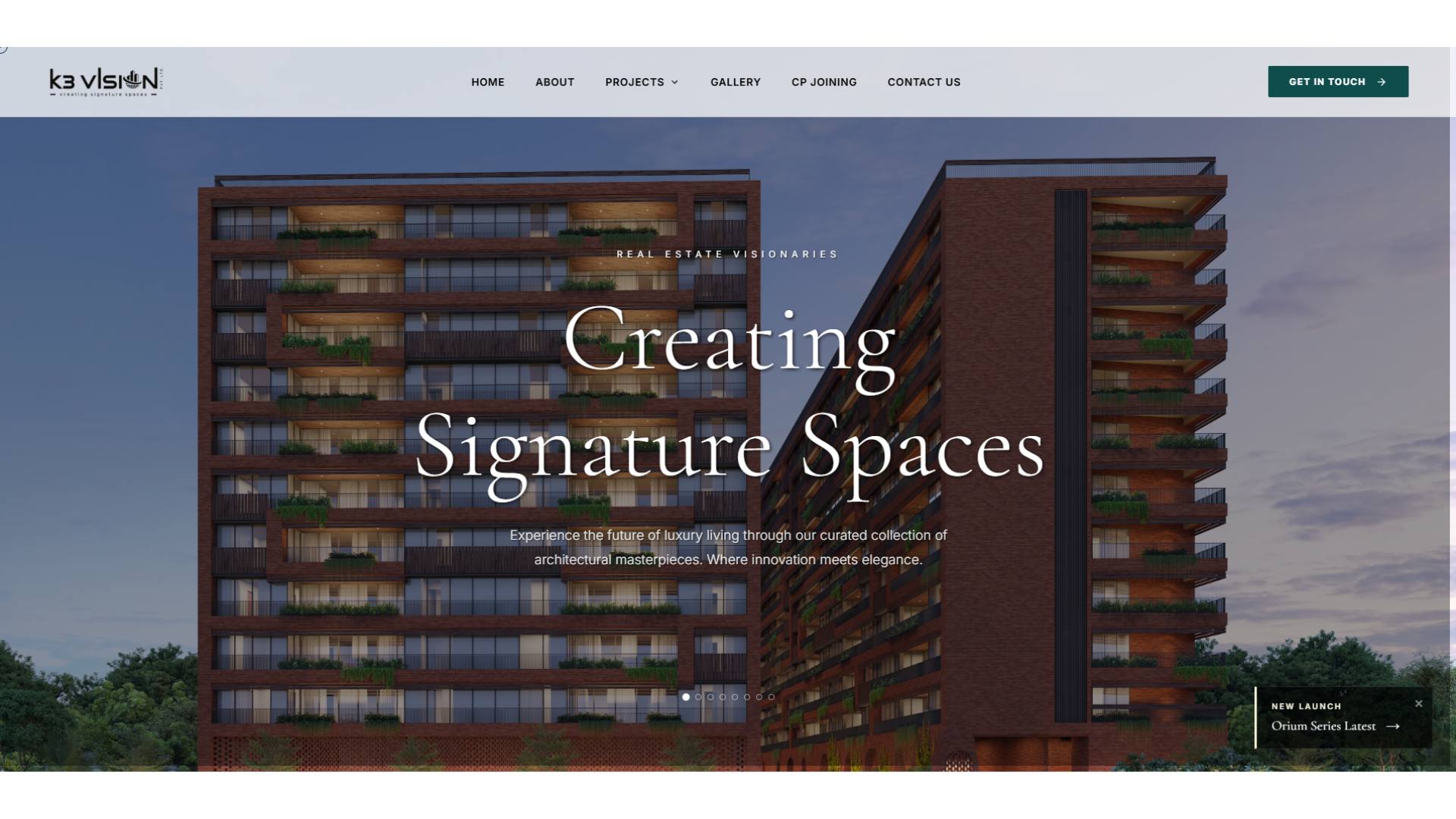 K3 Vision Website