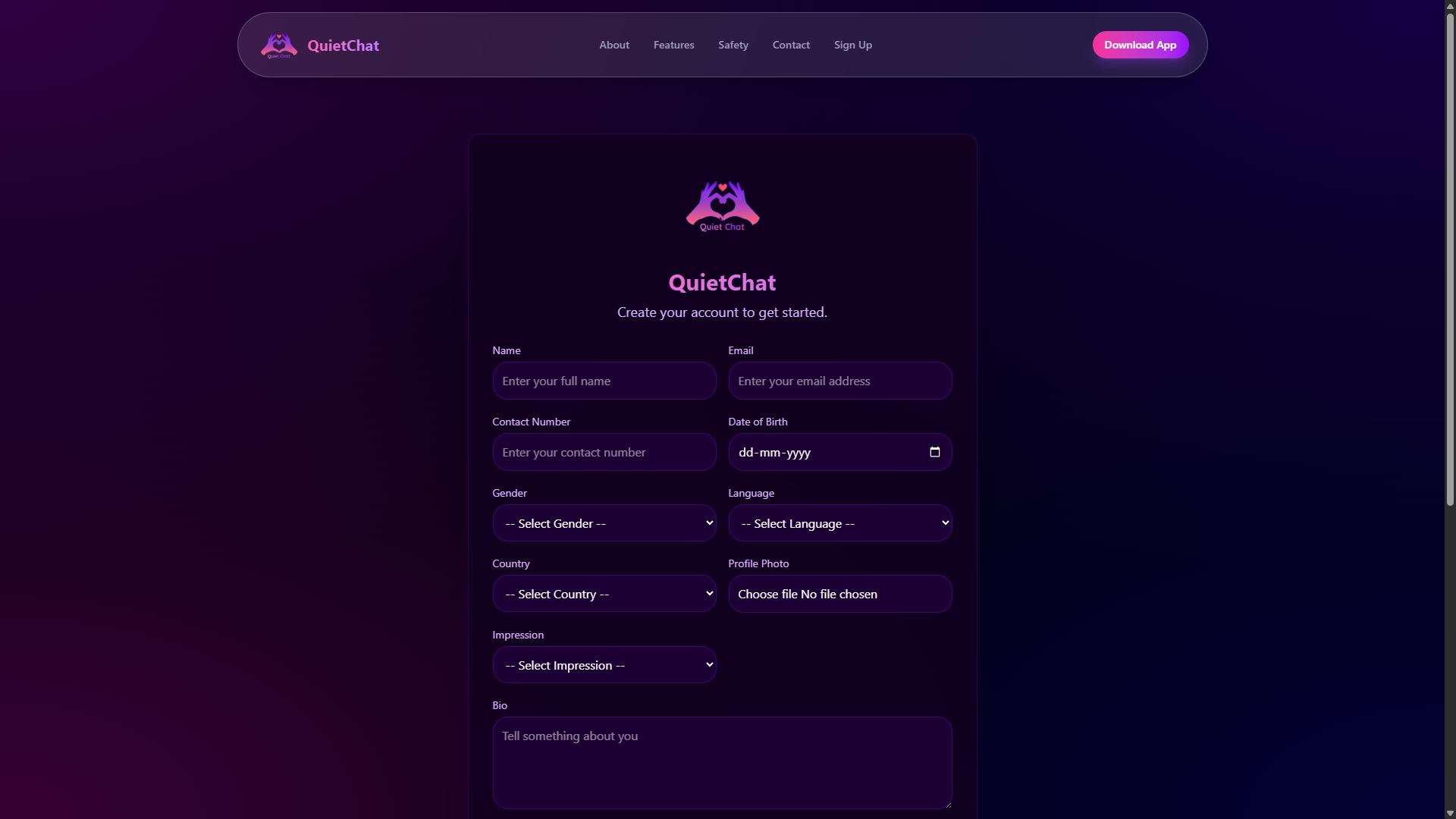 QuietChat Platform
