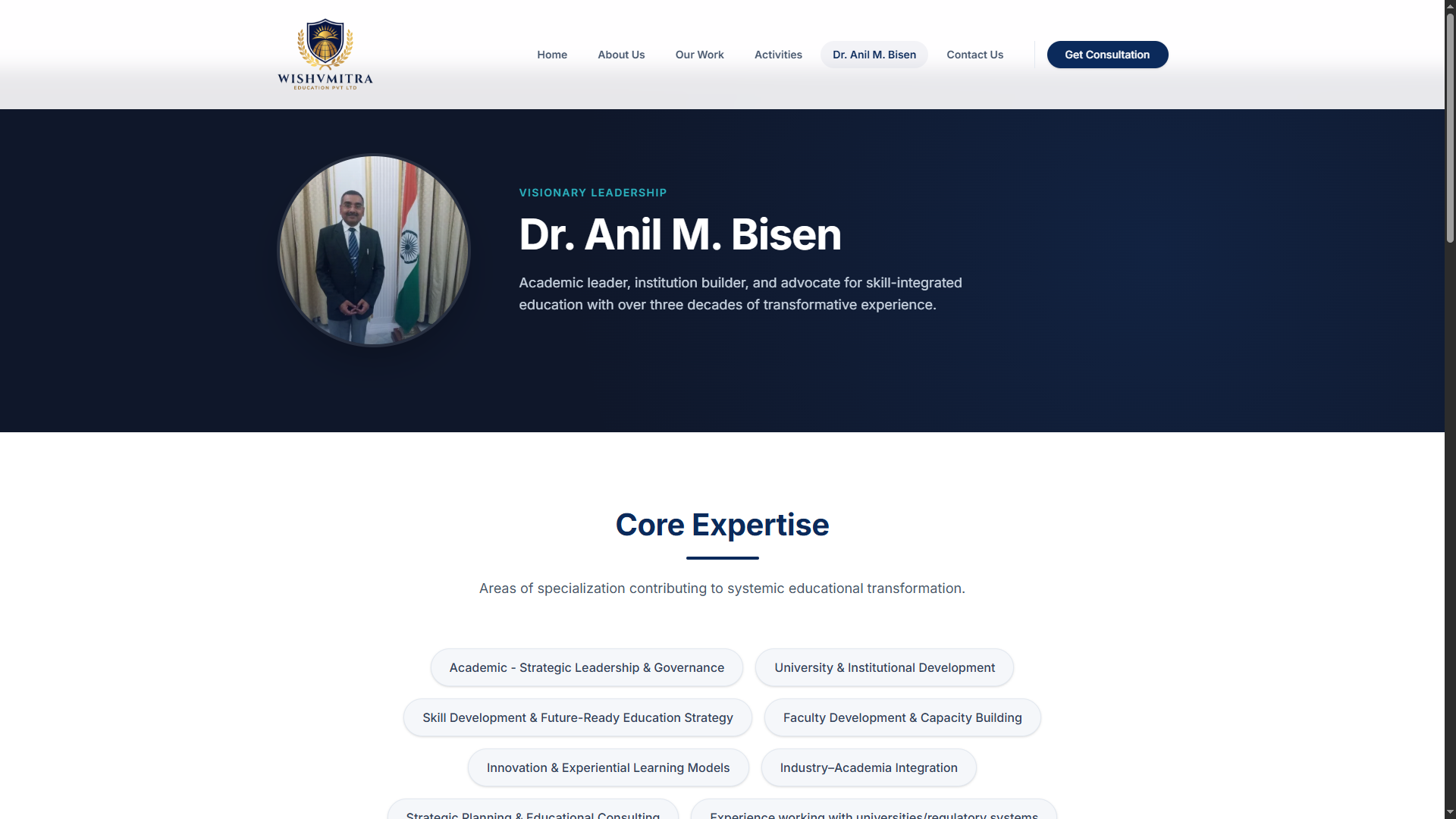 WISHVMITRA Education